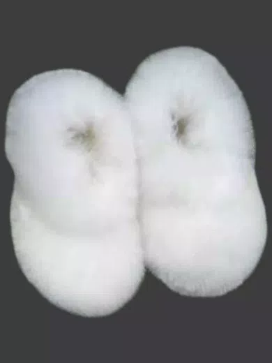 Baby Alpaca Fur Slippers Boots