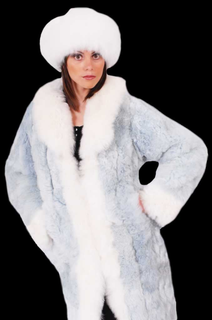 Baby Alpaca Fur Coat Set D03