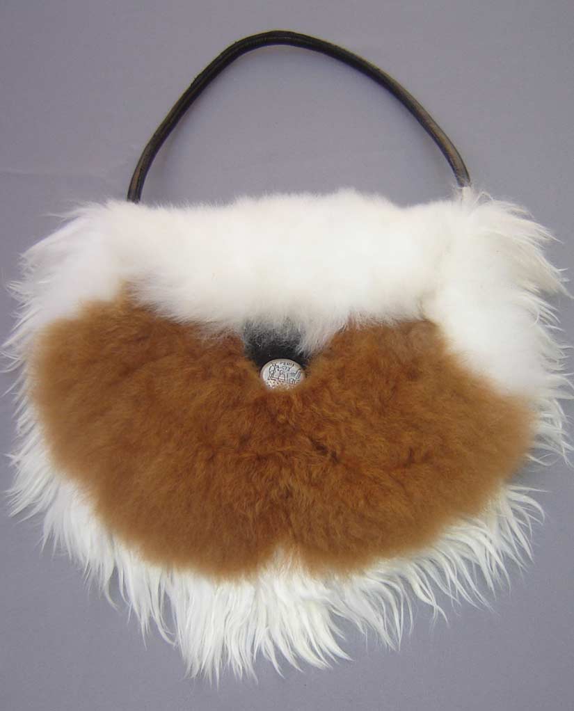 Alpaca Soft Fur Handbag
