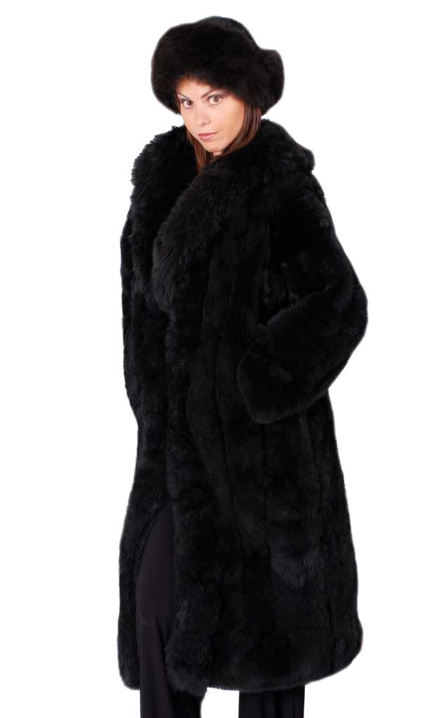 Baby Alpaca Fur Coat D02