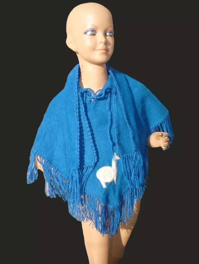 Alpaca Children Poncho