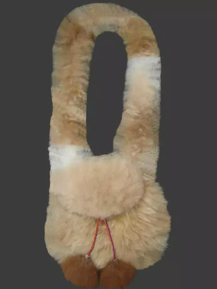 Pure Alpaca Fur Handbag