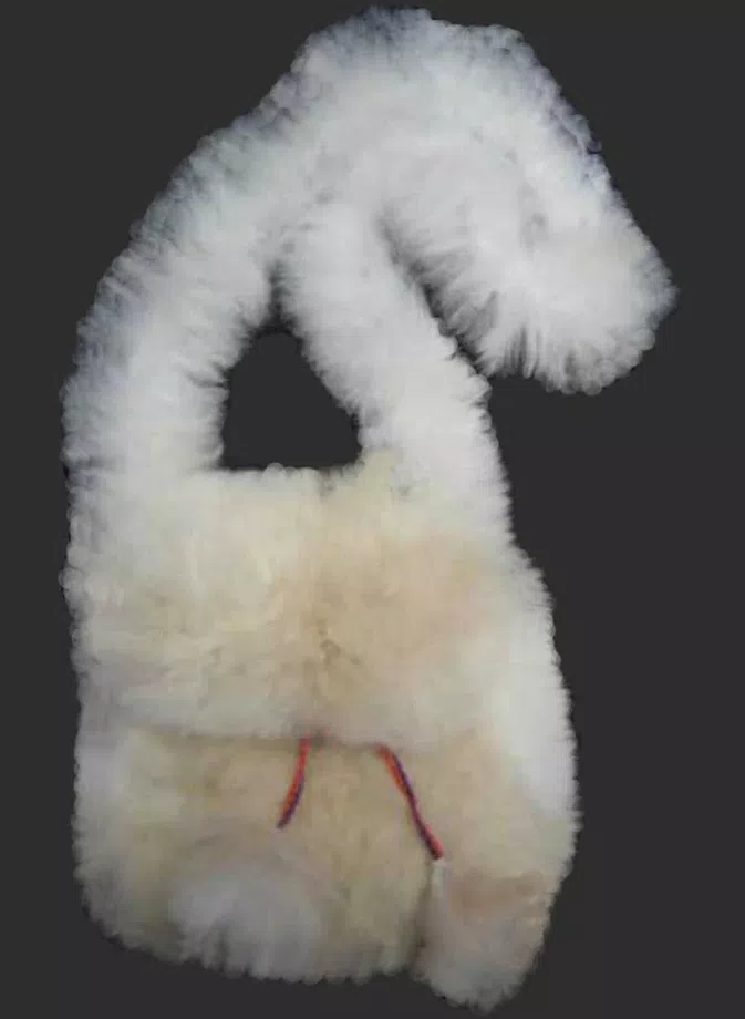Fine Baby Alpaca Fur Handbag