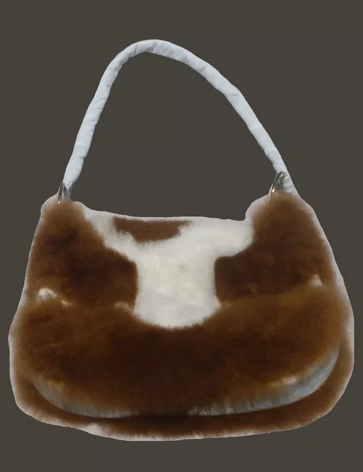 Fashion Baby Alpaca Fur Handbag