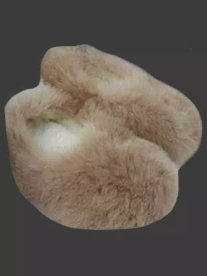 Baby Alpaca Fur Slides flip flops