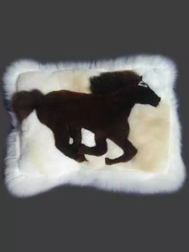Soft Alpaca Fur Pillow Case d10