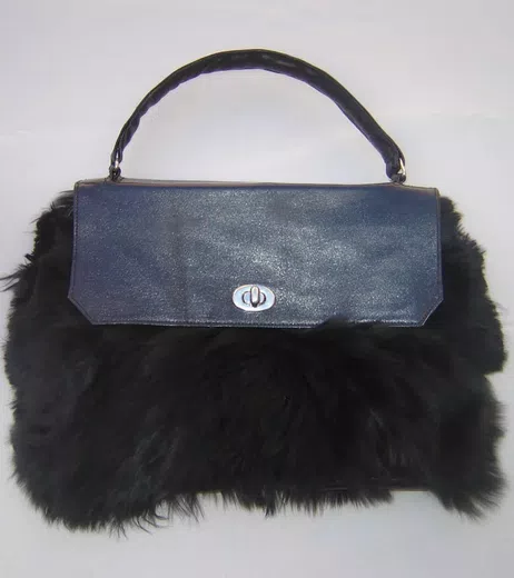 Baby Alpaca Fur Handbags d07
