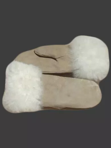 Fashion Baby Alpaca Fur Mittens d03