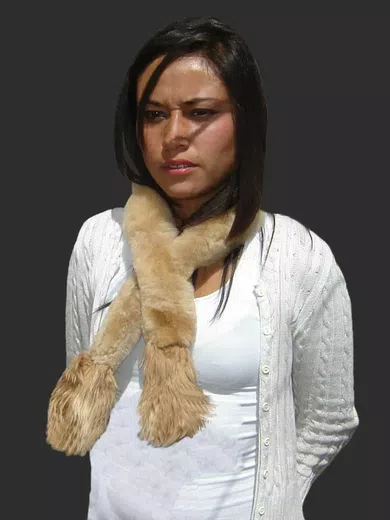 Soft Warm Alpaca Fur Stoles d05