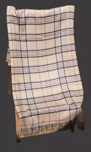 Soft and Warth Baby Alpaca Trip Throw d05