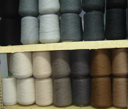 Baby Alpaca Yarns in cones d04