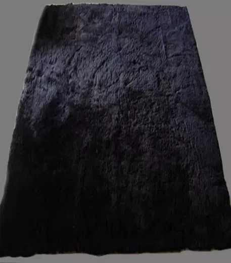 Image result for Black Alpaca Fur Rug d02