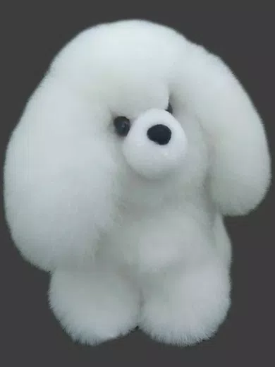 Soft Gif Alpaca Stuffed Plush Dog d14