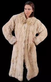 Luxury Baby Alpaca Fur Coat