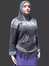Alpaca Hoodie Sweater