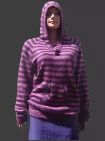 Alpaca Hoodie Sweater