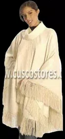 Fashionable Multicolors Alpaca Wool Ponchos