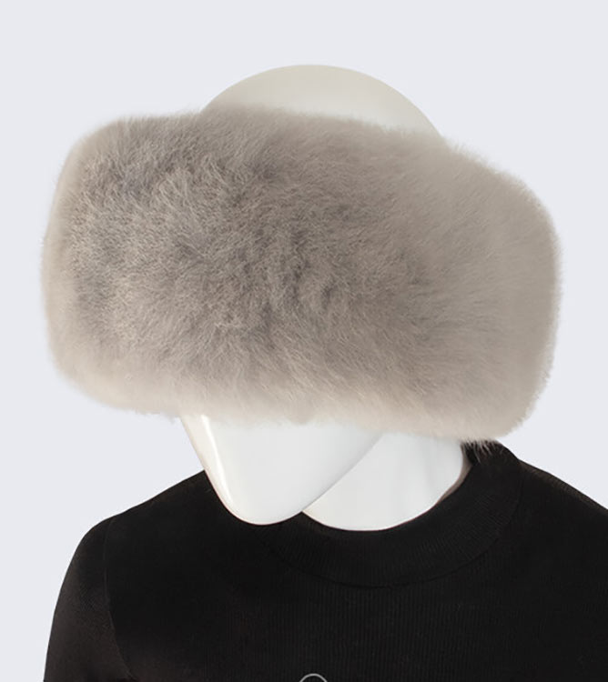 Fashionable Baby Alpaca Fur Headbands
