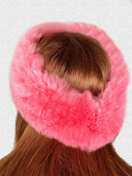 Luxury Softness Alpaca Fur Headband