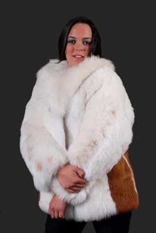 Softness Baby Alpaca Suri Fur Coat