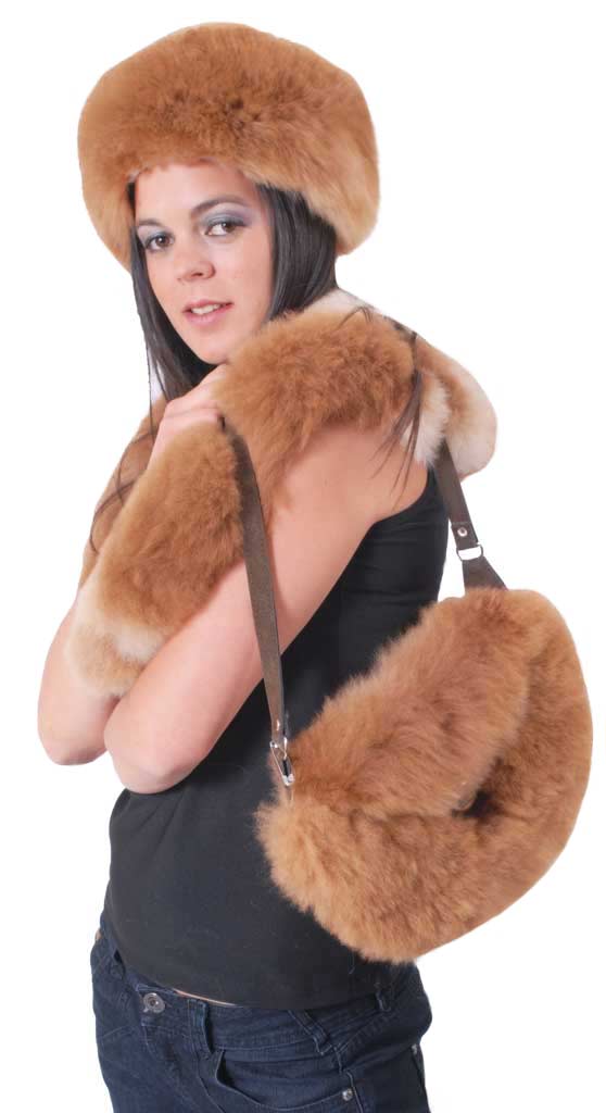Fashion Baby Alpaca Fur Handbag