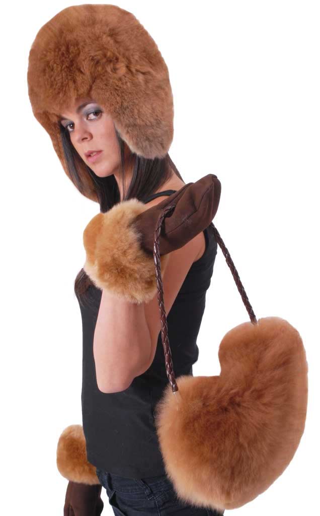 Luxury Handmade Alpaca Fur Handbags