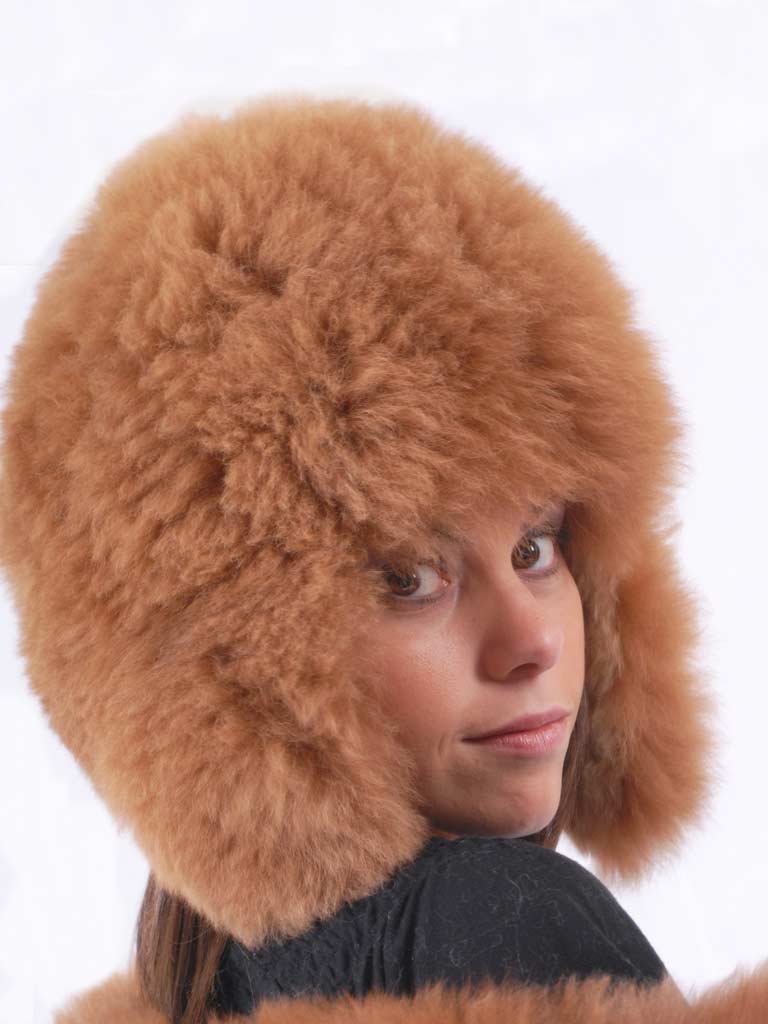 Baby Alpaca Fur Hat