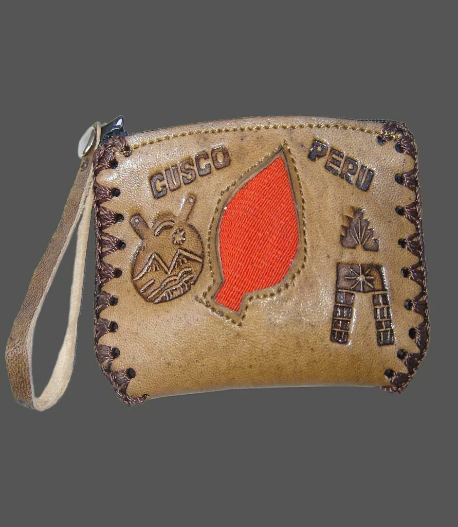 Fashionable Andean Leather Wallet