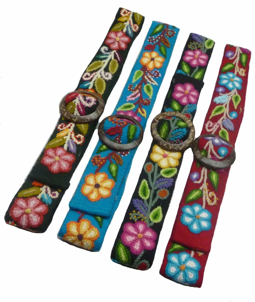 Fashionable Embroidered Belt ready as gift
